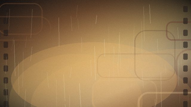蘑菇视频Logo复古胶片标识